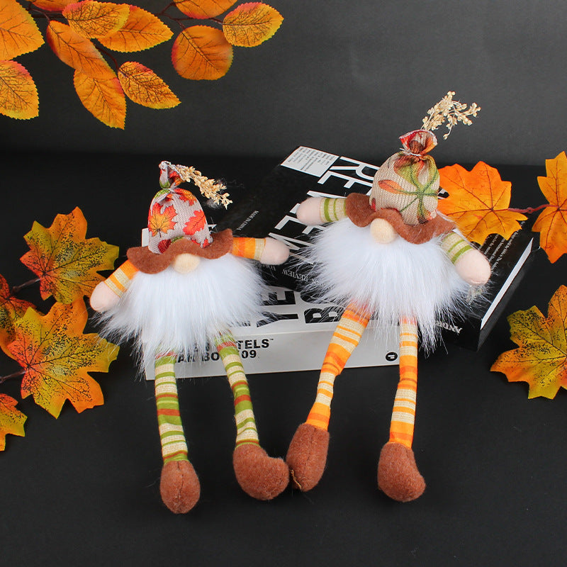 Fashion And Personalized Rudolf Doll Scene Decorations