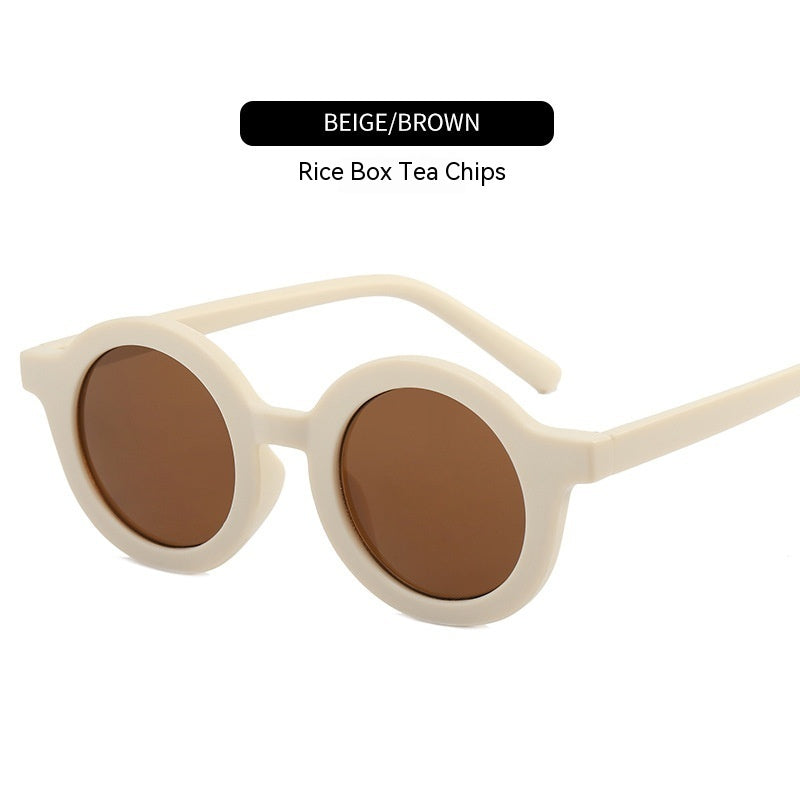 New Fashion Pet Sunglasses Round Frame