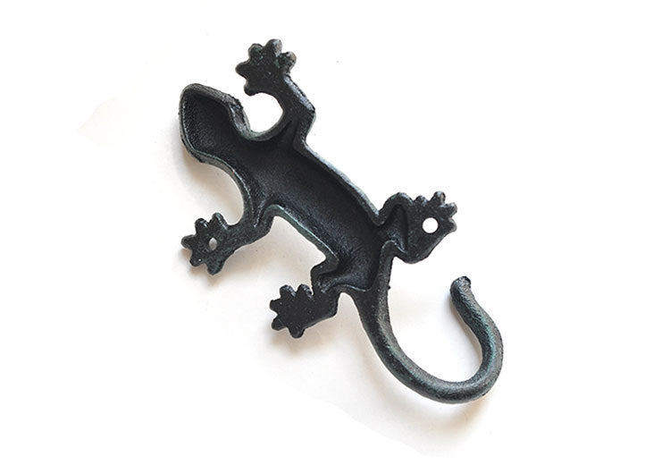 Wrought Iron Gecko Hook American Cast Iron Garden Hook