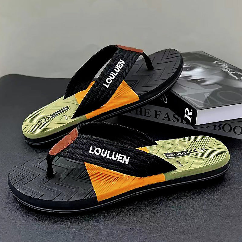 Men's Flip-flop Sandals For Outdoor Wear