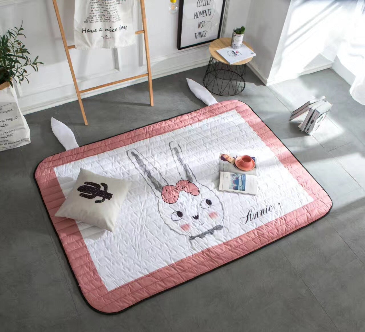 Cartoon Thickened Children's Folding Baby Living Room Carpet Outdoor Climbing Mat