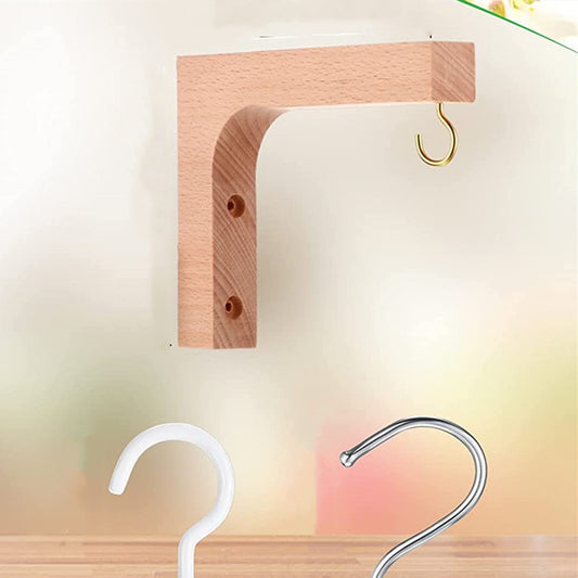 Hanging Plant Hook Indoor Wooden