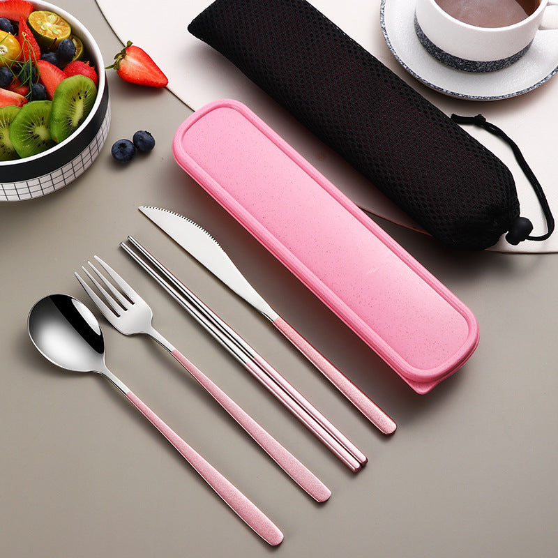 Stainless Steel Portable Gift Cutlery Set