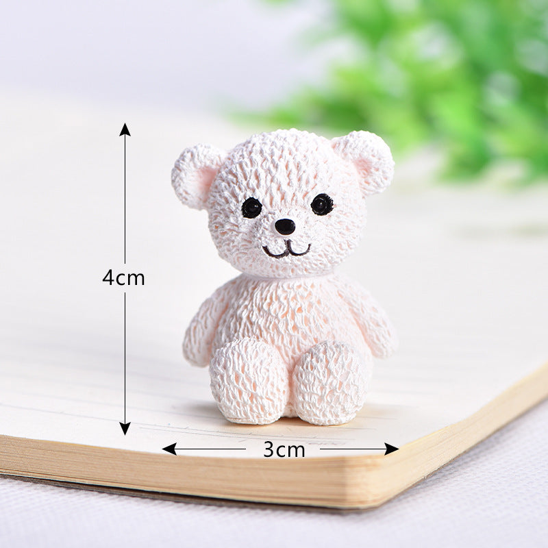 Creative Plastic Cute Small Animal Ornaments