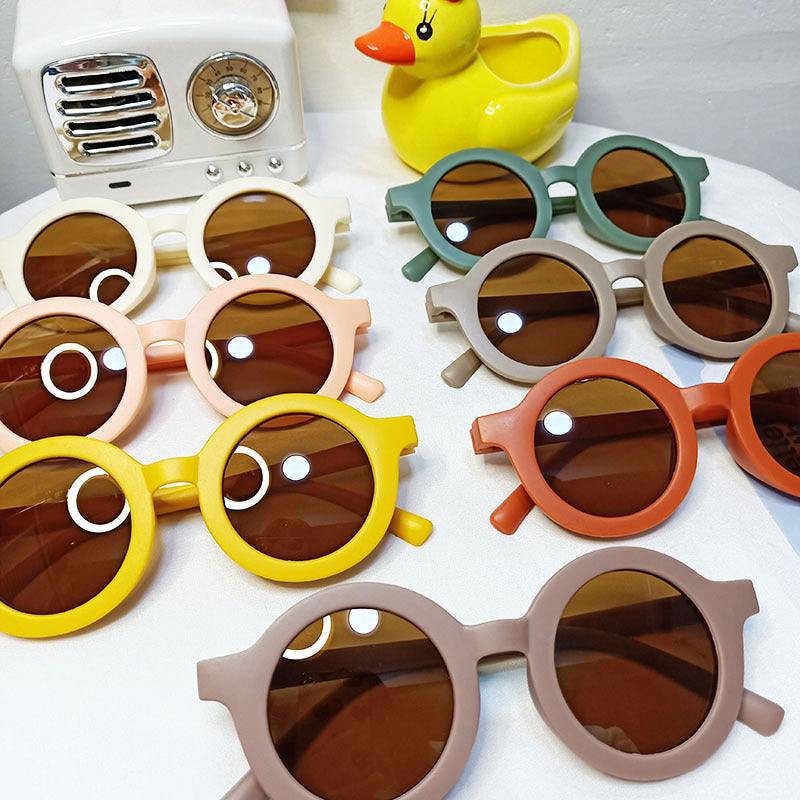 New Fashion Pet Sunglasses Round Frame