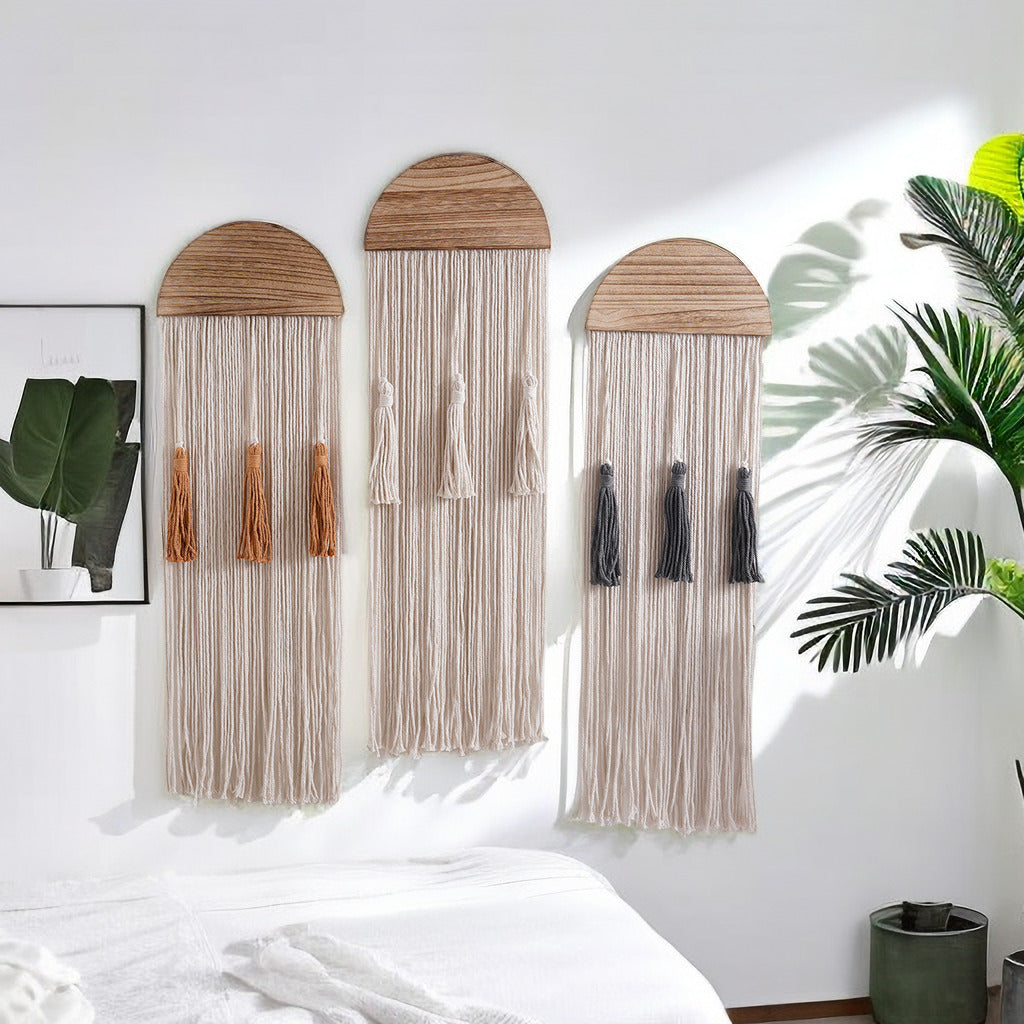 Modern Minimalist Tassel Bohemian Tapestry