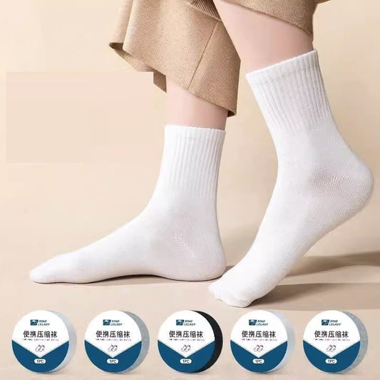 Disposable Socks Compression Disposable Travel Portable Sweat Absorption