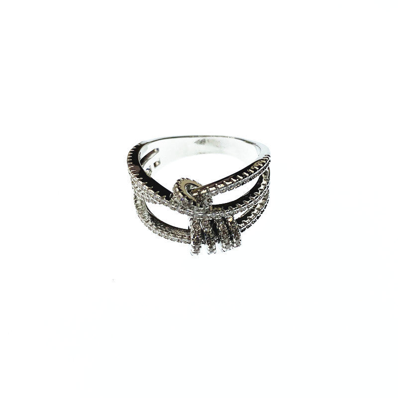 Time To Revolve Cross Ring Index Finger Ring