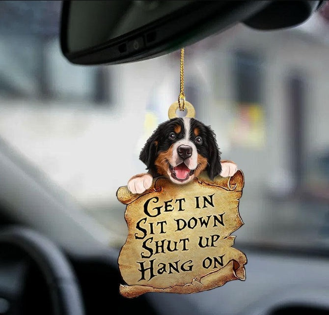 Car Pendant Sleeping Dog Angel Home Decor Acrylic Showcase Hanging Ornaments For Doors