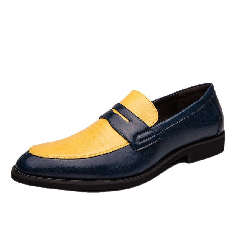 British Pointed Men's Shoes Slip-on Leisure