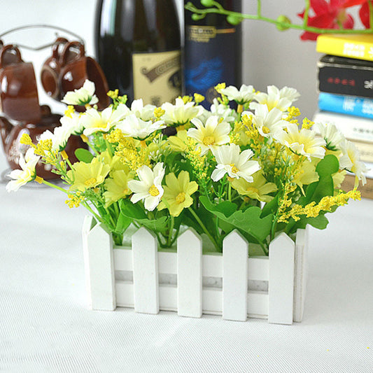 Porch Decoration Flowers And Green Plants Ornaments