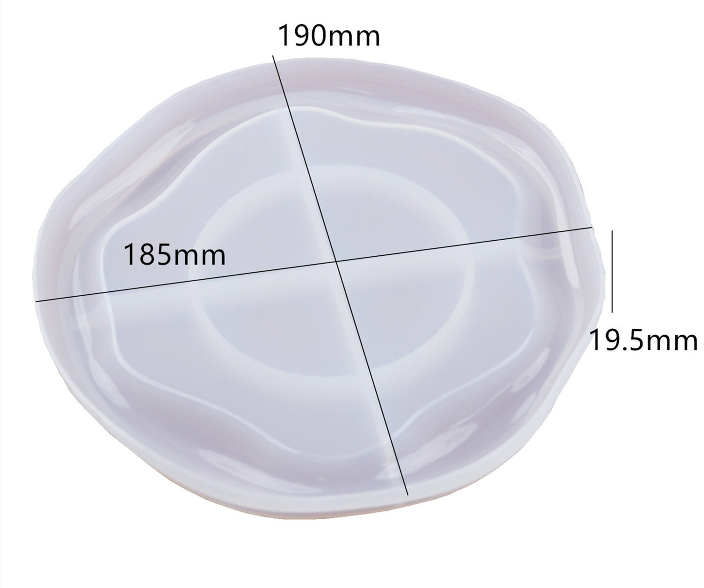 Irregular Cloud Plate Tray Mold