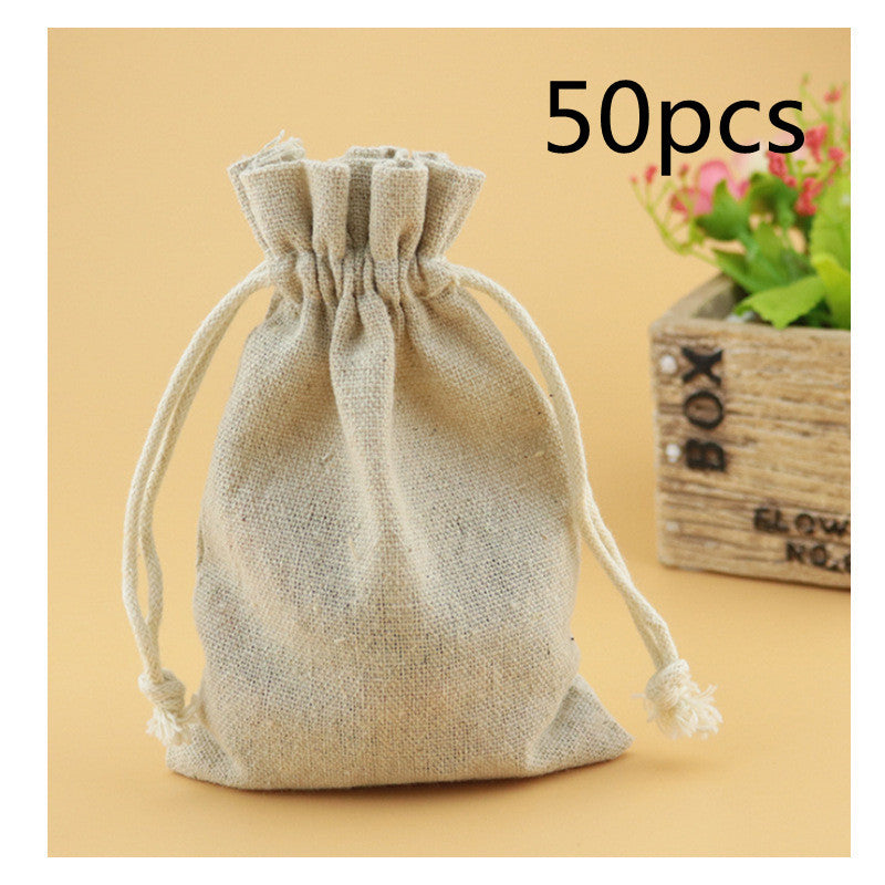 Drawstring drawstring bag canvas bag