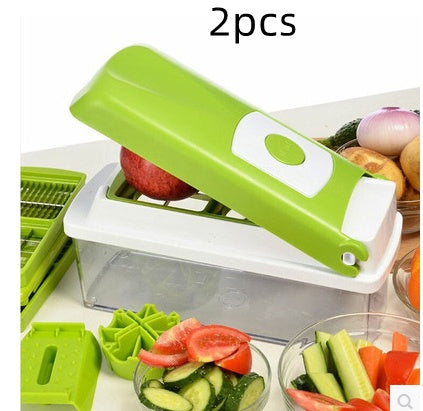 Kitchen Gadgets Multifunctional Diced Salad Vegetable Cutter