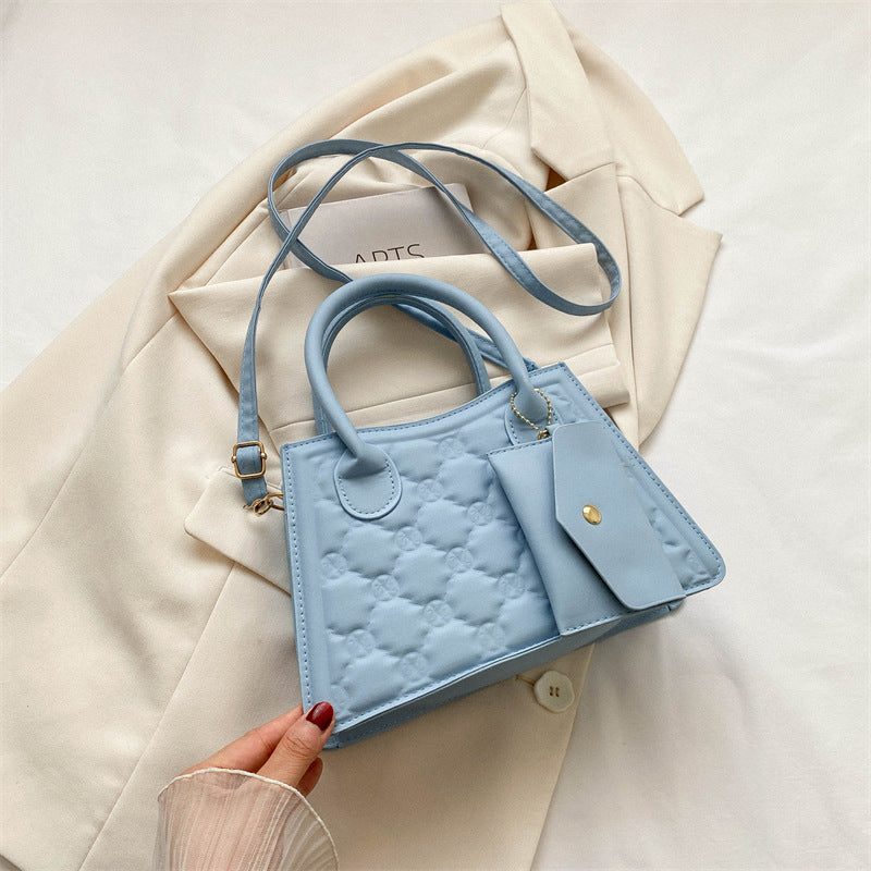Fashion Simple Small Square Bag Casual Shoulder Bag