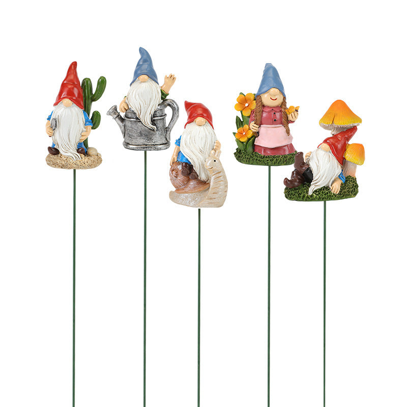 Garden Garden Elf Flowerpot Plug-in