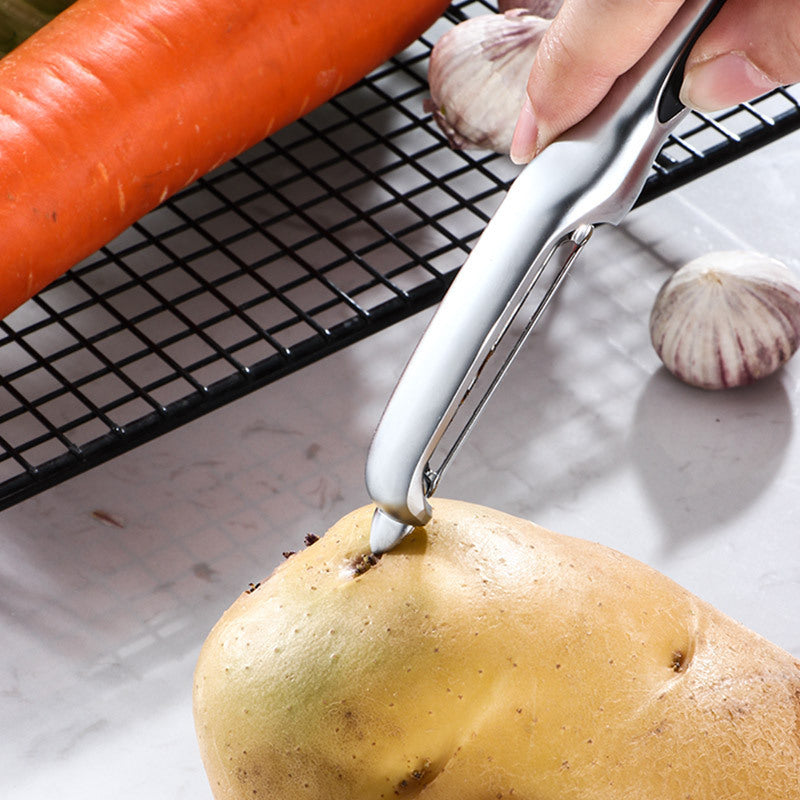 Zinc-alloy Straight Peeler For Planing Vegetables